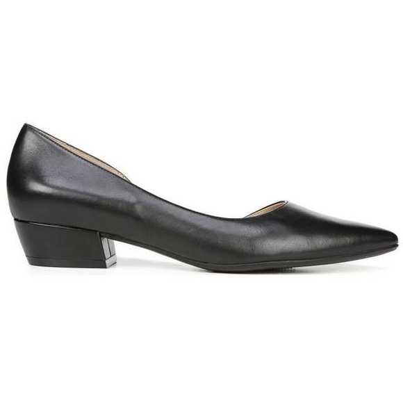 Naturalizer Black low heel leather. Belina - Picture 3 of 8